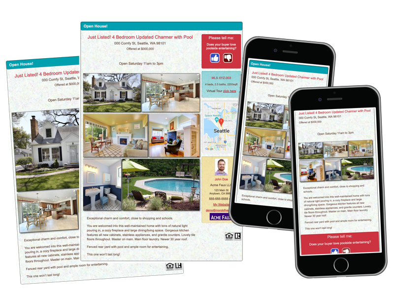 sample of the Bimini themed MondoFlyers template